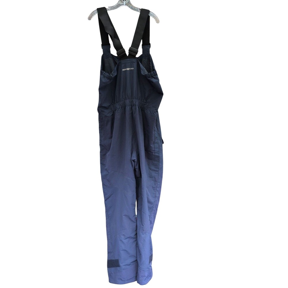 Henri Lloyd TP1 Sailing Salopette Bib Overalls Navy Blue Waterproof Size L